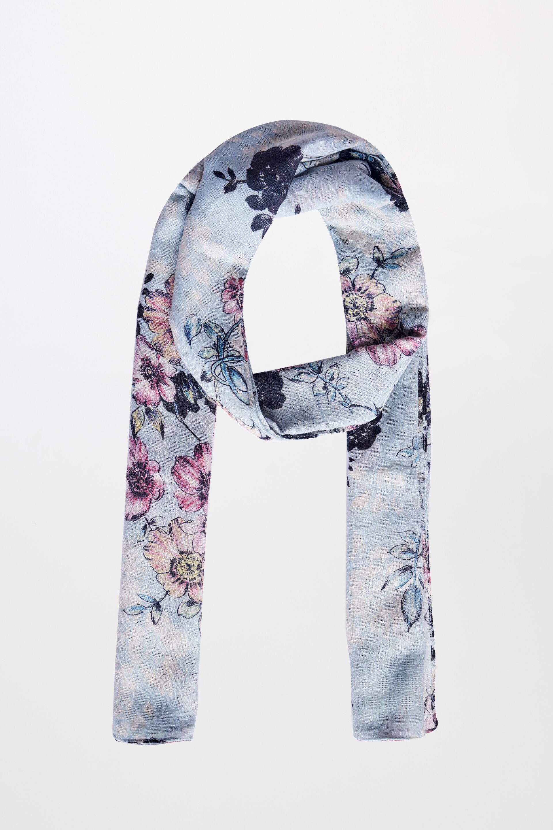 Multi Print Scarf, , image 1